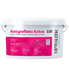 Farba do sufitów antyrefleksyjna matowa-  Antyreflex Extra 10l