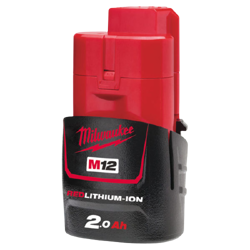 Akumulator 2,0 Ah MILWAUKEE M12B2 12V Li-Ion