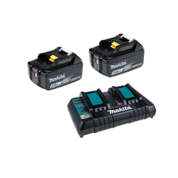 Zestaw zasilający Makita ładowarka DC18RD + 2x bateria BL1830B 3,0Ah
