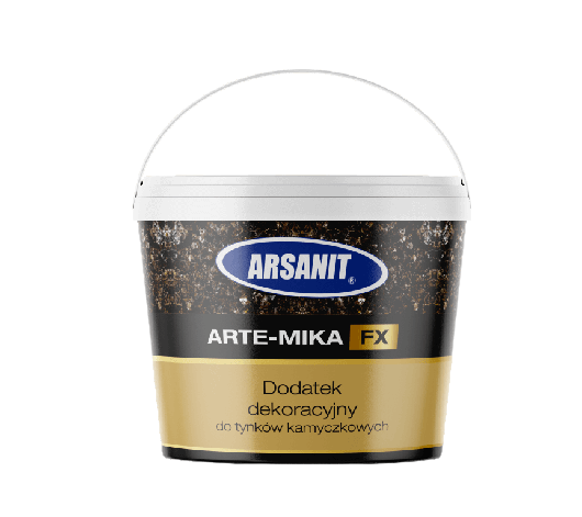 mika K. Tynk dekoracyjny MOZAIKA kolor CIEMNY SZARY Z CZARNĄ MIKĄ 16