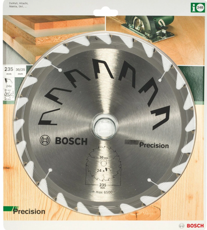 Tarcza pilarska Bosch precision 235x30/25mm 24z