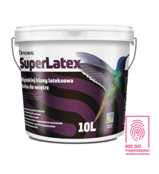 Lateksowa Farba Wewnętrzna – Optomal SuperLatex Mat 10l