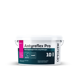 Biała dyspersyjna farba antyrefleksyjna - Antyreflex Pro